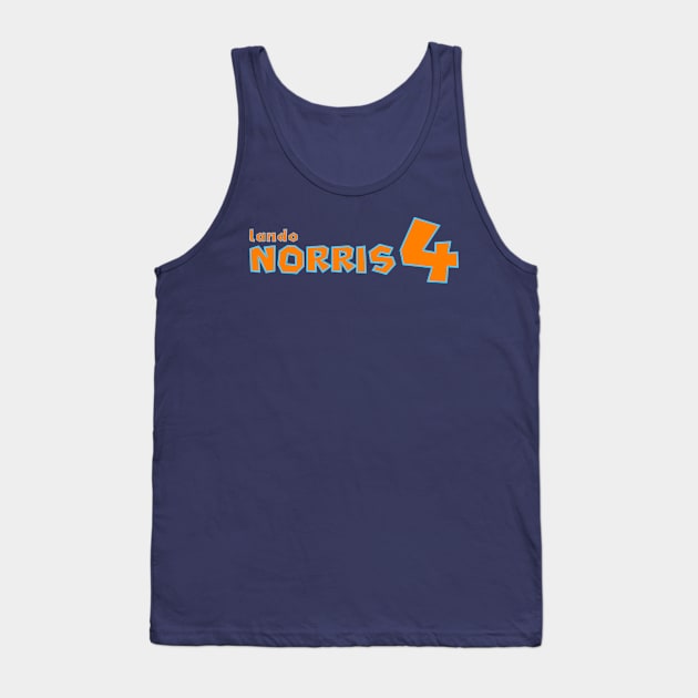 Lando Norris '23 Tank Top by SteamboatJoe